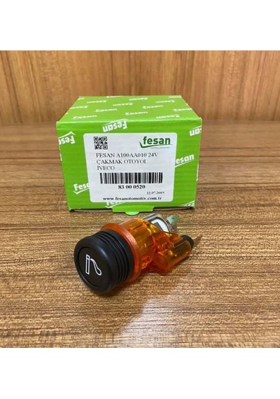 İveco Otoyol 24 Volt Işıklı Çakmak Çakmaklık Komple İç Dış
