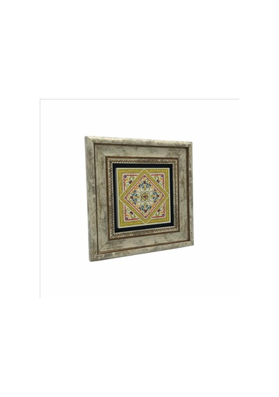 İtalyan Deseni Baskılı Taş Tablo 20x20 688