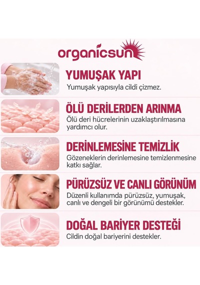 Himalaya Tuz Sabunu 120 Gr X 3 Adet Köpüren Formül - Zengin Doğal Mineralli Pembe Himalaya Kaya Tuzu Sabunu