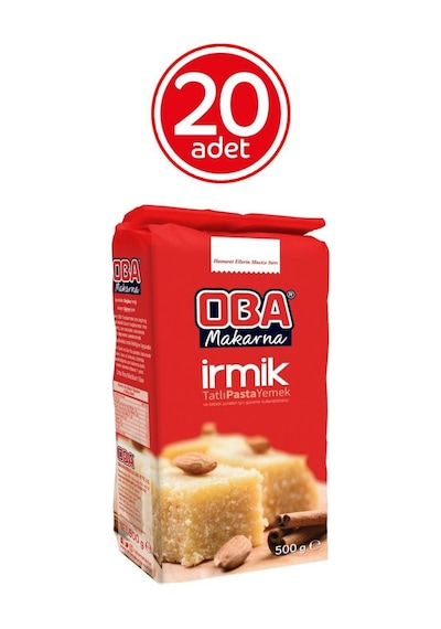Oba Makarna İrmik 20 x 500 G