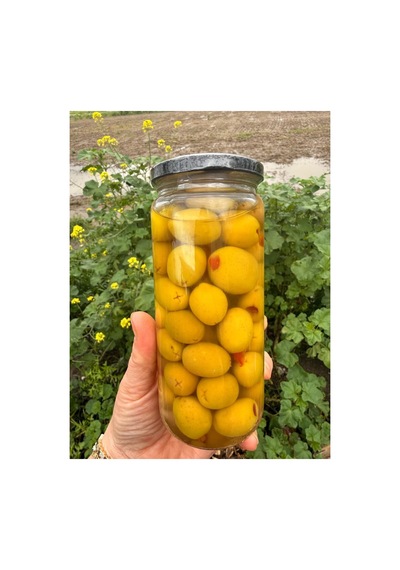 Biberli Dolgulu Zeytin 500 Gr