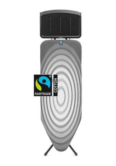 Brabantia 124x45cm C Buhar Kazanı Standlı Tıtan Oval Desenli Ütü Masası - Ssuh Diğer