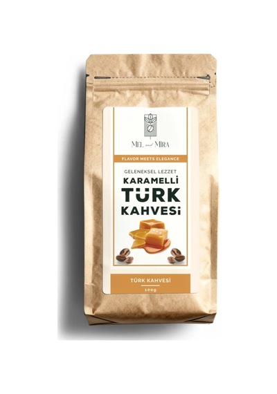Caramel Turkish Coffee 200g, Karamel Aromalı Türk Kahvesi Diğer