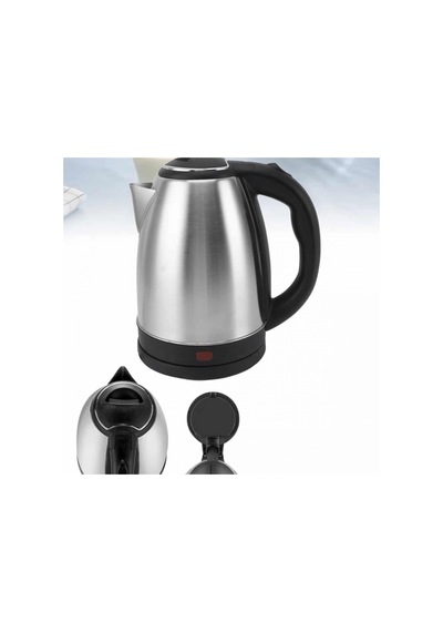 Paslanmaz Çelik Saplı Kettle 1.8 L Inox Elektrikli Su Isıtıcı 2000 W