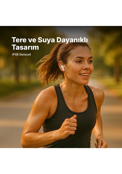 Airbeat Pro Gerçek Kablosuz Tws Bluetooth Kulaklık-2km167 Beyaz