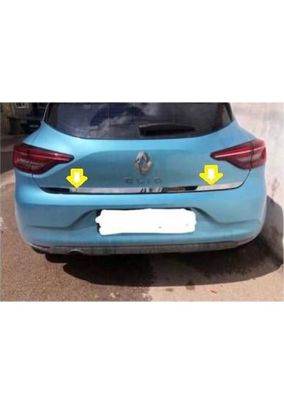Ebal Otomotiv Renault Clio 5 Arka Görünüm Krom Seti 2019 ve Sonrası 7 Parça