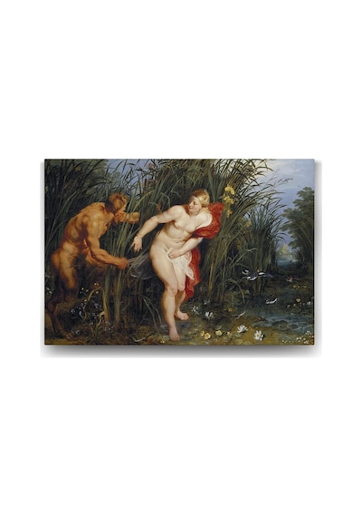 Ayrex Peter Paul Rubens - Pan And Syrinx Tablosu - 60x40cm Ayrex Peter Paul Rubens - Pan And Syrinx Tablosu - 60x40cm