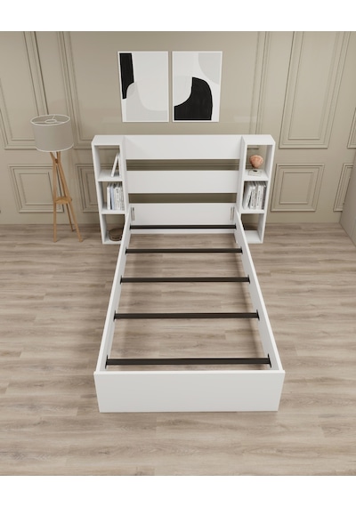 Arnetti Smart Karyola 90x190 Yatak Uyumlu Beyaz Arnetti Smart Karyola 90x190 Yatak Uyumlu Beyaz