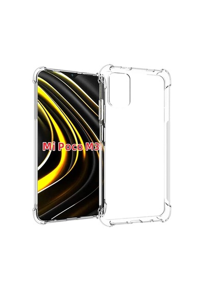 Ally Poco M3 Anti-drop Silikon Kılıf Shockproof Kılıf- 5775 Mh-hs2242-4214