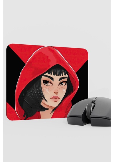 La Casa De Papel V5 22x18 Gaming Kauçuk Kaymaz Taban Mouse Pad Fare Altlığı