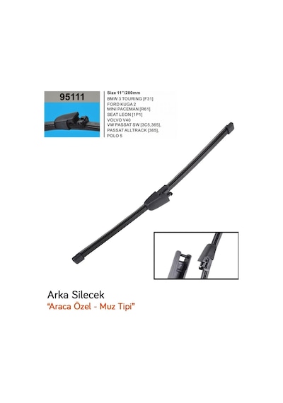 Rbw 95111 Volkswagen Passat Sw 2005-2014 Arka Muz Silecek