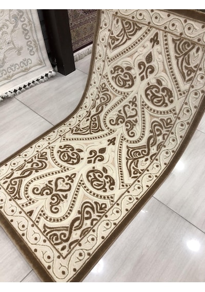 Saray Halı 3B 11257-J Bej 80X150 Krem Küçük Ölçü Halı !