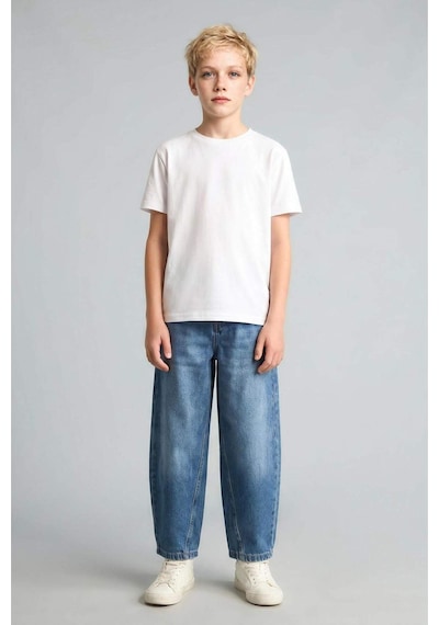 Defacto Barrel Fıt Mavi Jean Pantolon Erkek Çocuk I0599a826aunm28 Mavi-nm28