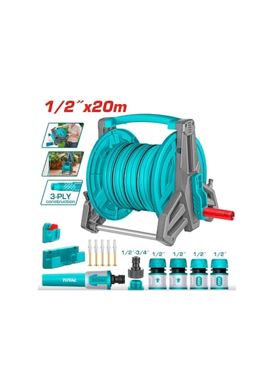 Total 20 Mt 1/2'' Hortum Seti Thhr20124