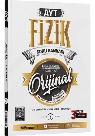 Orijinal Yayınları Ayt Fizik Soru Bankası