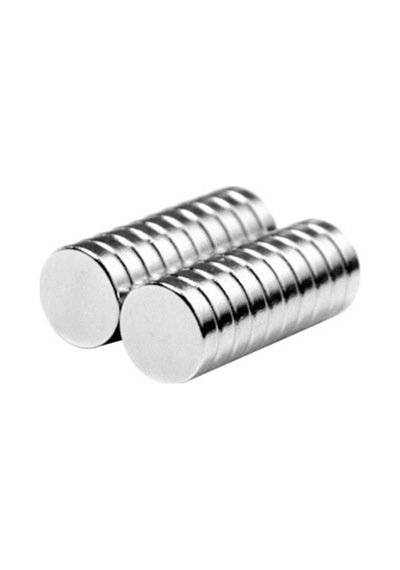 60 Adet D8x2 Mm Güçlü Neodyum Mıknatıs Yuvarlak Silindir N35 Magnet