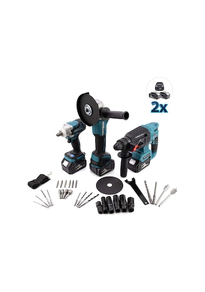 Dawreek Üçlü Set MK350 2B1Ş (Ş.Spral+S.Sıkma+Ş.Hilti)