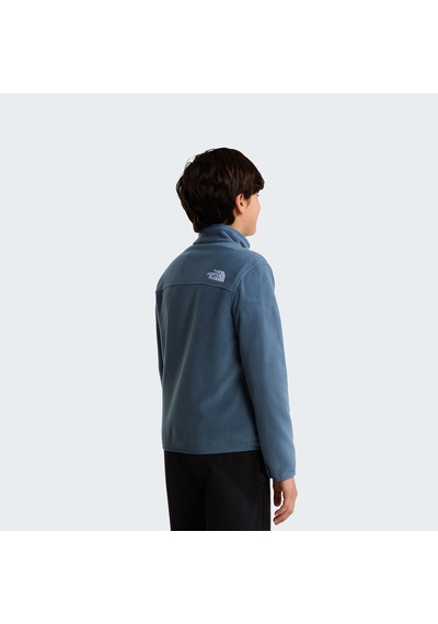 The North Face Teen Glacıer Fz Zıp In Jacket Unisex Genç Çocuk Ceket Nf0a8f8a0u31 Gri