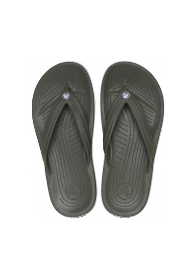 Crocs Crocband Flip Erkek Parmakarası Terlik - Koyu Yeşil