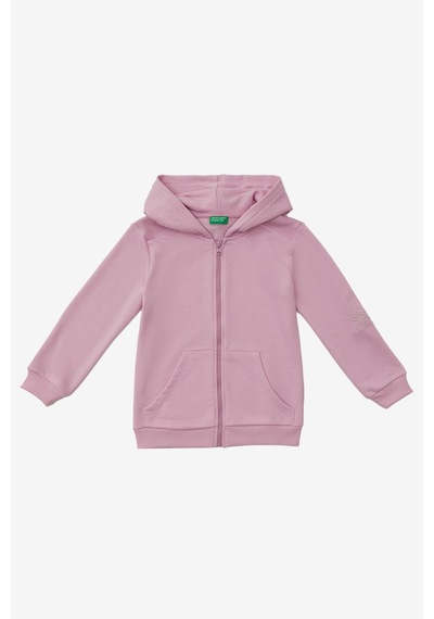 United Colors Of Benetton Kız Çocuk Sweatshirt Bnt-g20838 Lila