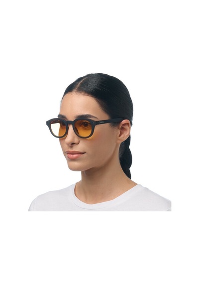Okkia Milano Unisex Güneş Gözlüğüsiyah Havana / Lens : Sarı Siyah