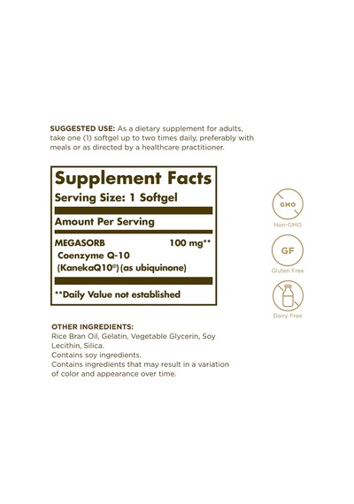 Coq-10 Coenzyme 100 Mg Koenzim Q10 30 Yumuşak Kapsül