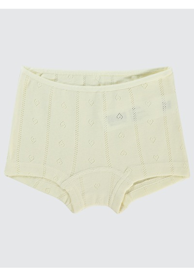 Civil Girls Kız Çocuk 2'li Boxer Set 2-10 Yaş Ekru - Pembe
