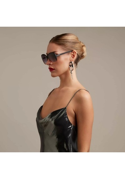Okkia Anna Butterfly Güneş Gözlüğü Siyah Rose Çok Renkli