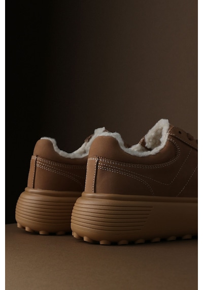 Lufian Zenya Kadın Sneaker Ayakkabı Deve Tüyü Deve Tüyü 122230038100440 Deve Tüyü