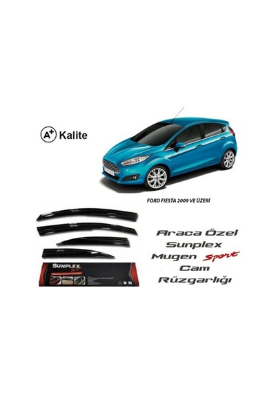 Ford Fiesta Cam Rüzgarlığı 2009 Mugen Tip Sunplex