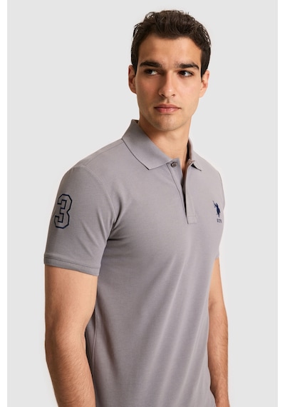 U.S. Polo Assn. U.s. Polo Assn. Erkek Gri Tişört Basic 50326920-vr024