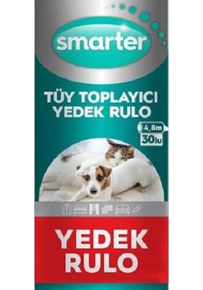 Smarter Tüy Toplayıcı 4'lü Yedek Temizlik Rulosu