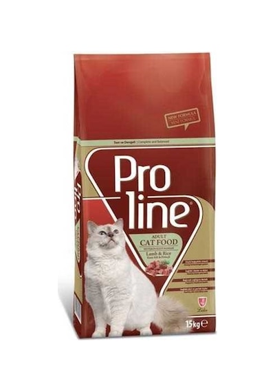Proline Kuzu Etli ve Pirinçli Yetişkin Kedi Maması 15 KG