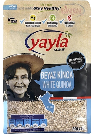 Yayla Gurme Beyaz Kinoa 500 G