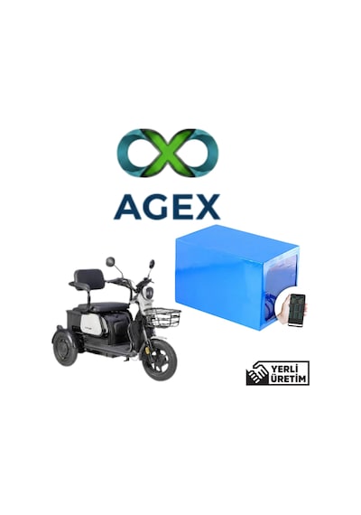 Apec Apm2 Moped 60 Volt 24 Ah Lifepo4 Batarya