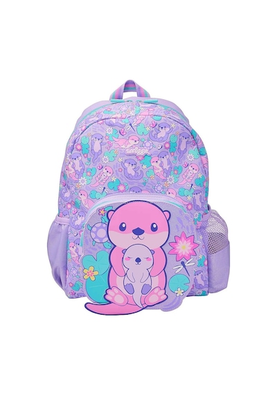 Smiggle Out&about Junior Kapüşonlu Sırt Çantası 456810 Çok  Renkli