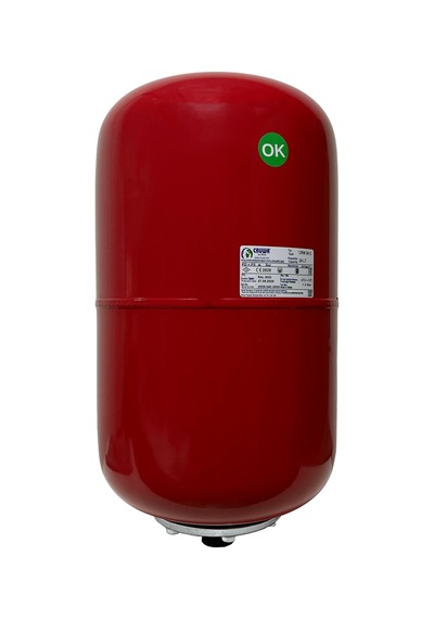 Cruwa Crw24s 24 L 0-10 Bar Silindirik Hidrofor Ve Genleşme Tankı