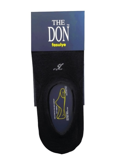 The Don Siyah Renk Fasulye Erkek Suba Çorap Siyah