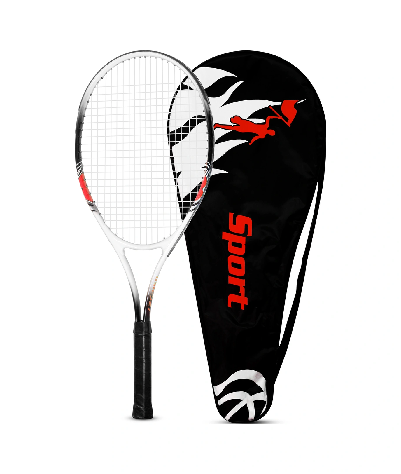 4lü Set Deluxe 27 İnç 2 Tenis Raketi Seti 2 Top Çantalı Yetişkin Tennis Racket L2 Grip M+k 68 Cm 527