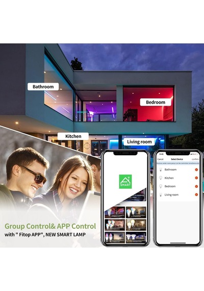 Wi-fi Akıllı Led Ampul 10w 6.500k Beyaz 220 Vac Aa14-60920 Diğer