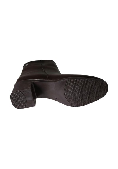 Yazkış Ayakkabı Yazkış Kadın Siyah Kahverengi Cilt 13cm Bilek Boyu 5cm Kalın Topuk Kut Burun Bot Kahverengi Yazkış Ayakkabı Yazkış Kadın Siyah Kahverengi Cilt 13cm Bilek Boyu 5cm Kalın Topuk Kut Burun Bot Kahverengi