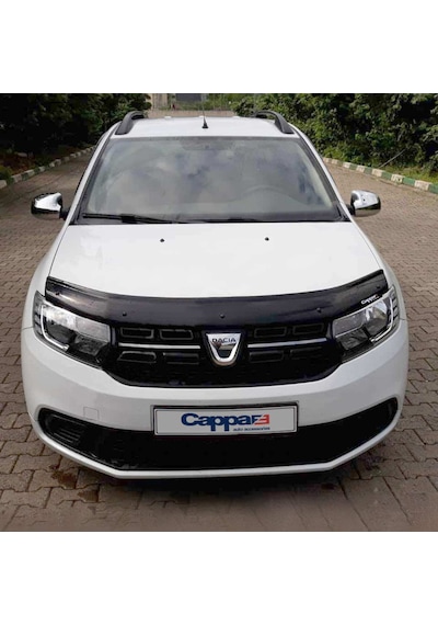 Cappafe Dacia Logan Mcv Ön Kaput Koruma Rüzgarlık 4Mm Abs 2013