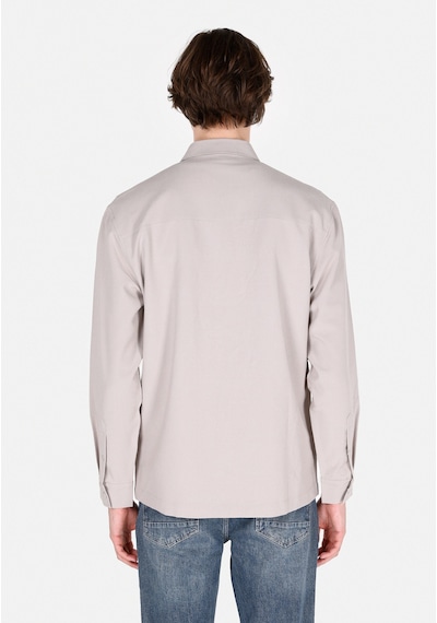 Colin's Colins Regular Fit Shirt Neck Düz Erkek Bej Uzun Kol Gömlek Cl1069905 Cl1069905 Q1.v2 Beı Bej