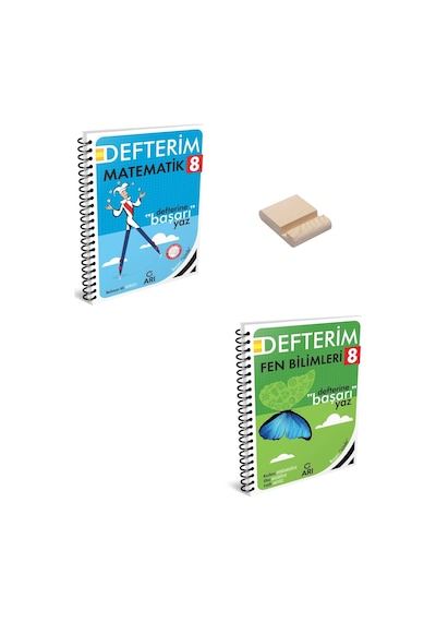 Lgs 8. Sınıf Defterim Matematik Ve Fen Bilimleri + Telefon Standı