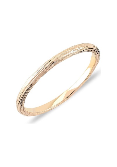 14k Altın Cabaret Wooden Yüzük