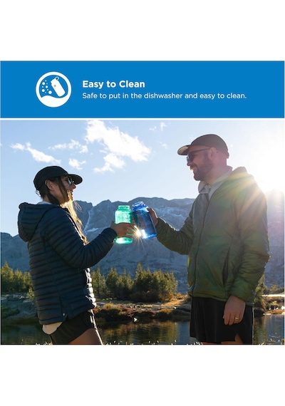 Nalgene Su Şişesi 'wh Sustain' - 1 L Cornflower Çok Renkli