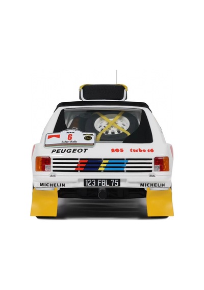 Otto Models Ot1161 1/18 Peugeot 205 T16 Rally Safari 1985