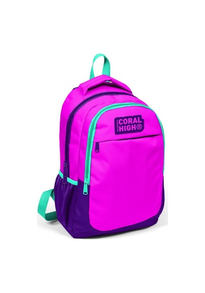 Coral High Kids Pembe Mor Usb'li 3 Lü Okul Çanta Seti Set0124314 Çok Renkli