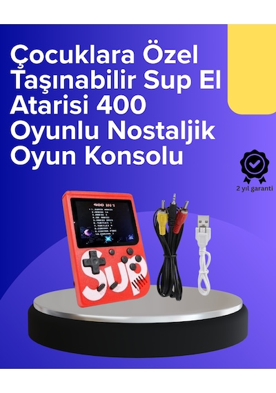Çocuklar İçin 400 Retro Oyunlu Konsol Diğer