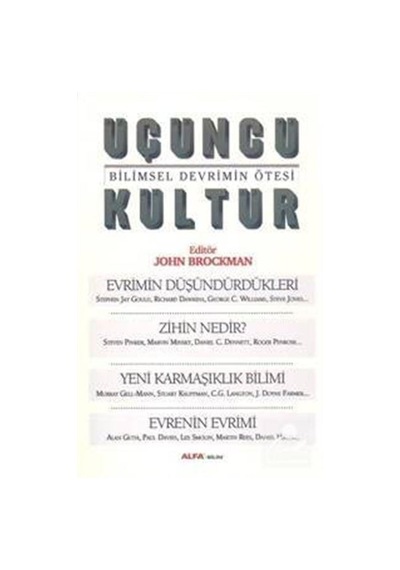 Üçüncü Kültür  - John Brockman  - Alfa Yayıncılık
